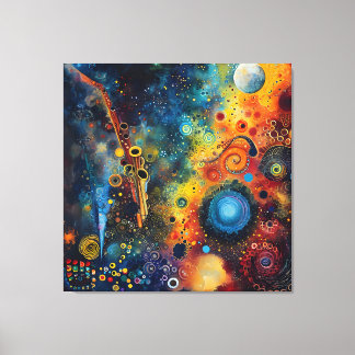 Melody of the Spheres Canvas Print