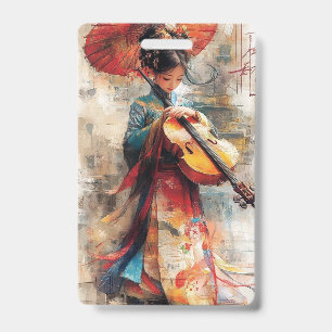 Melody of Tradition: The Harmony of Art and Music ID Badge
