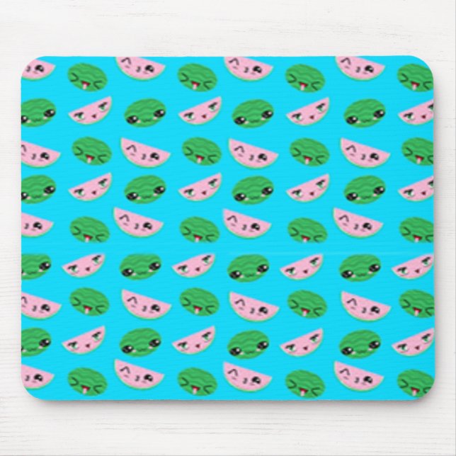 Melon Background Mouse Mat (Front)