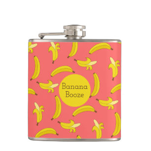 Melon Bananas Hip Flask
