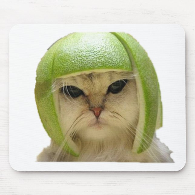 melon cat mouse mat (Front)