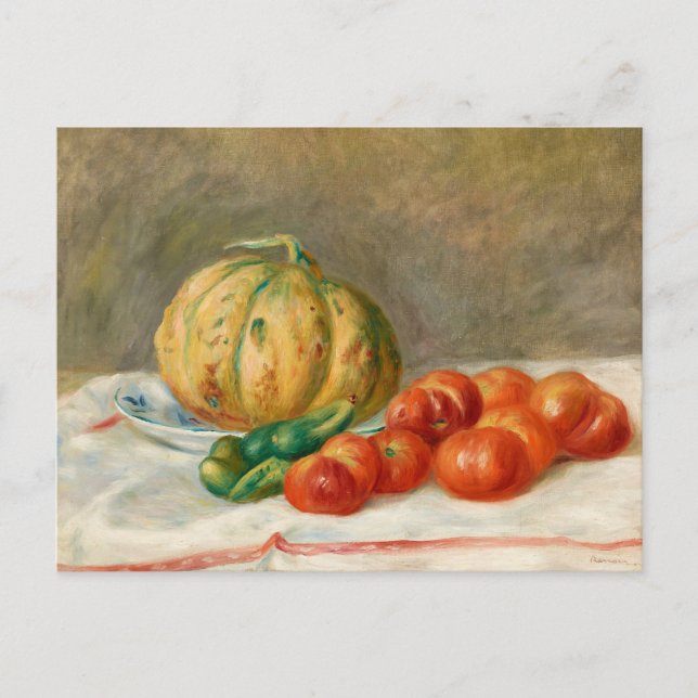 Melon et Tomates | Pierre-Auguste Renoir Postcard (Front)