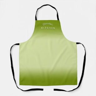 Melon Green Ombre Apron