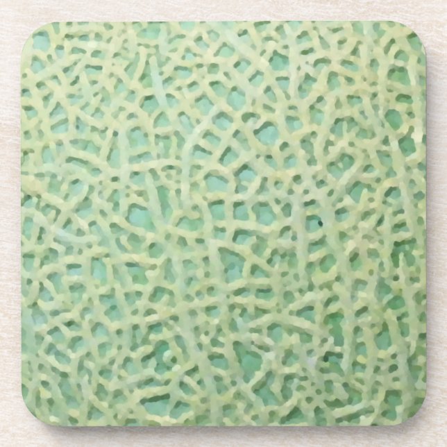 melon pattern coaster (Front)