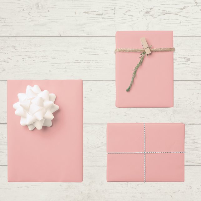 Melon Solid Colour Wrapping Paper Sheet (Creator Uploaded)