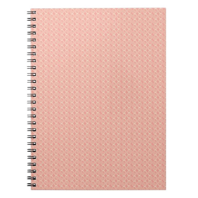 Melon, Swirls, fun Notebook (Front)