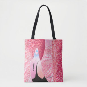 Melon the Flamingo Tote Bag