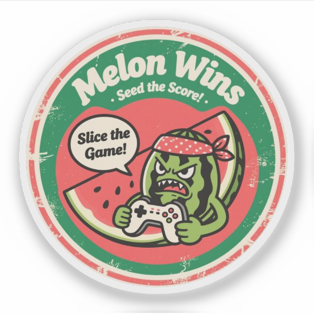 Melon Wins! Seed the Score Gamer (Front)
