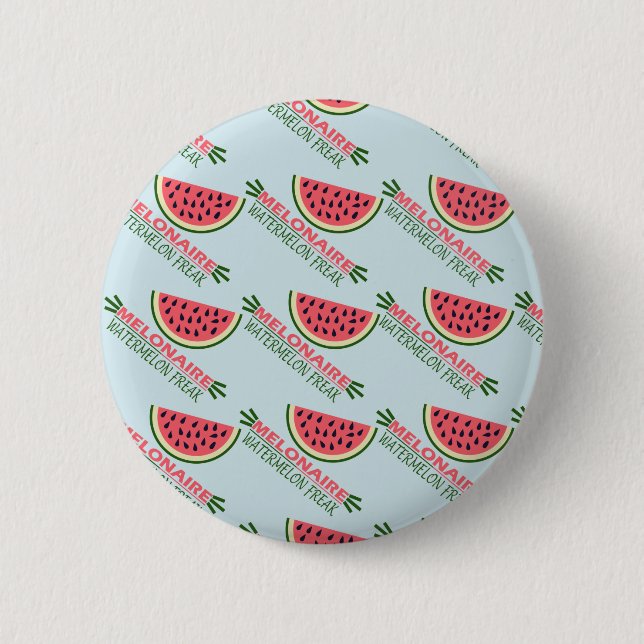 MELONAIRE 6 CM ROUND BADGE (Front)