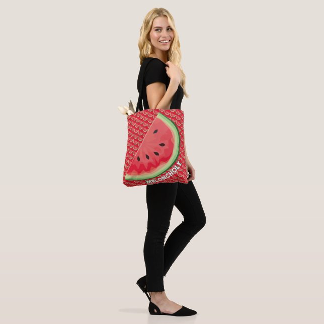 Meloncholy Tote Bag (On Model)