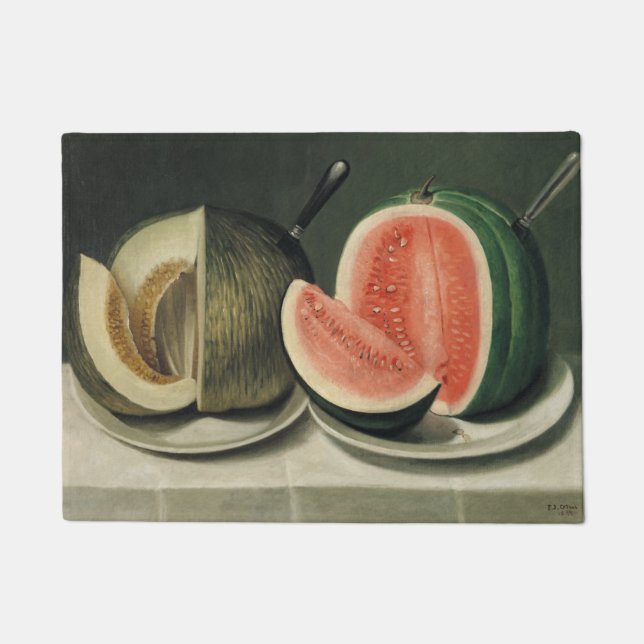 "Melons" art door mat (Front)