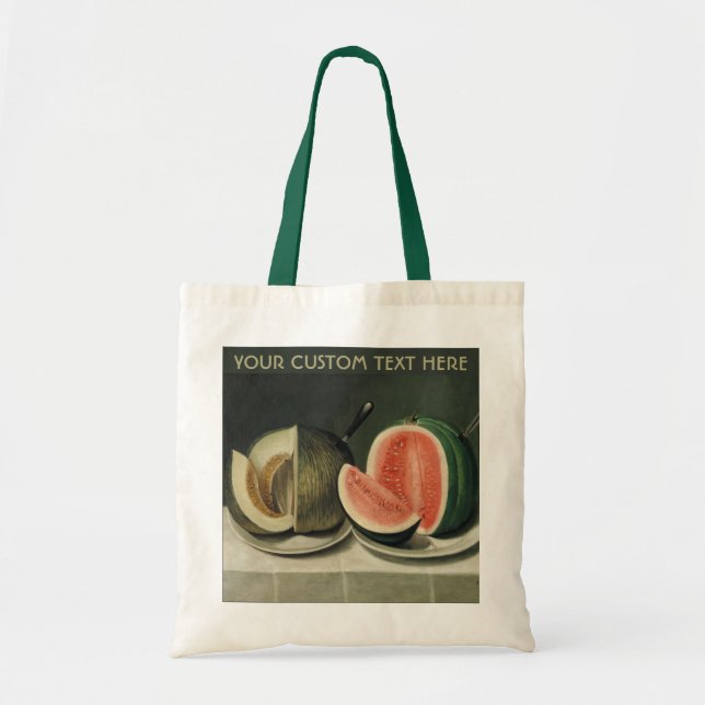 "Melons" custom tote bags (Front)