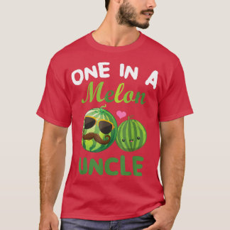 Melons One In A Melon Uncle Glass Bearded Man And T-Shirt