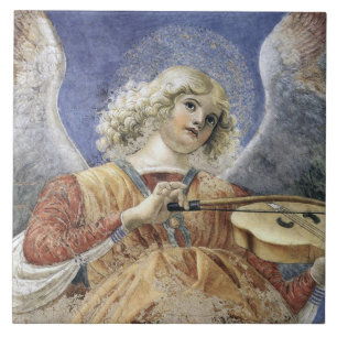 Melozzo Renaissance Angel Art Tile or Trivet
