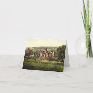 Melrose Abbey, Scotland Note Card
