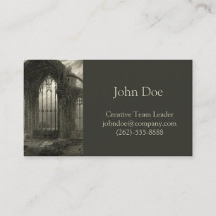 Melrose Abbey Scotland Window Mediaeval Card Ruins