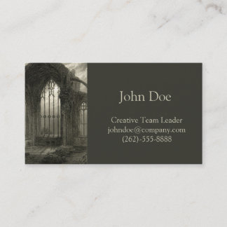 Melrose Abbey Scotland Window Mediaeval Card Ruins