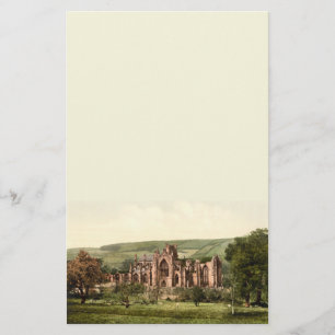 Melrose Abbey, Scottish Borders, Scotland Stationery