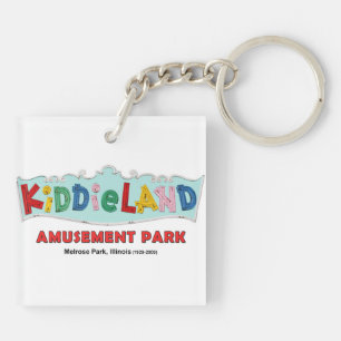Melrose Park Kiddieland Amusement Park, Illinois Key Ring