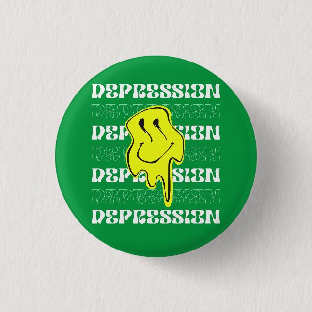 MELT_Depression_Green Button (Front)
