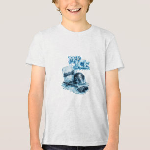 Melt ICE Political Protest Illustration Tri-Blend Shirt
