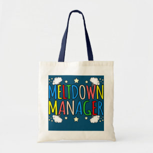 Meltdown Manager Daycare Provider Childcare Tote Bag