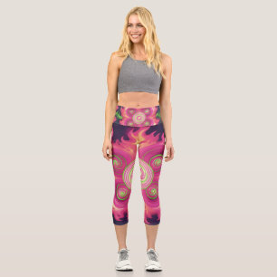 Melted Candy Capri Leggings