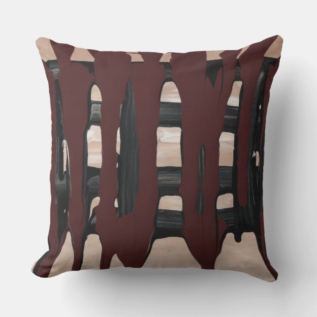 Melted Chocolate Bar Cushion (Front)