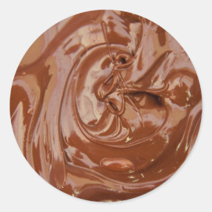 Melted Chocolate Sticker