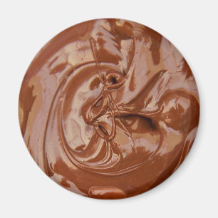 Melted Chocolate Texture Magnet
