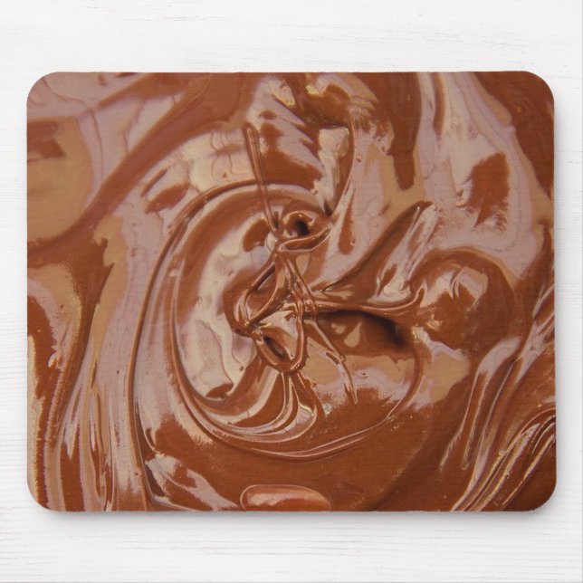 Melted Chocolate Texture Mouse Mat (Front)