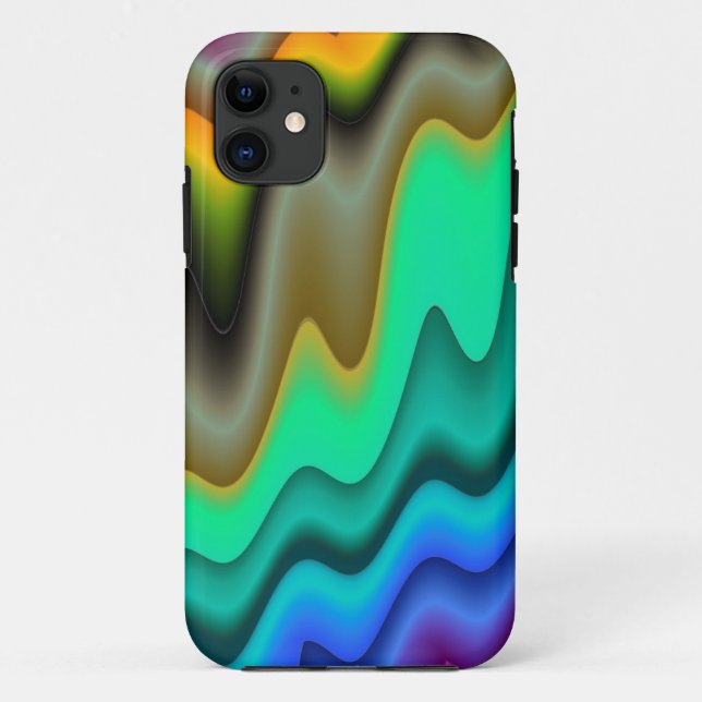 Melted Colour Case-Mate iPhone Case (Back)