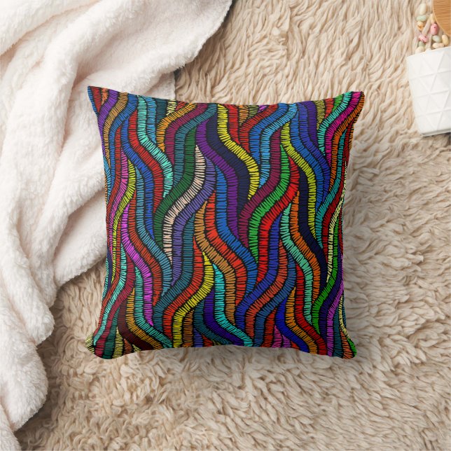 Melted Crayons Cushion (Blanket)