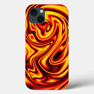 Melted Gold iPhone 13 Case
