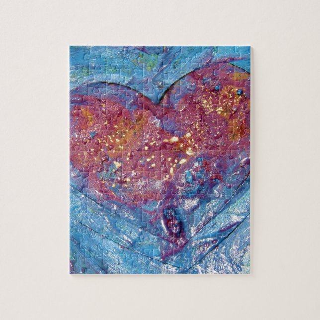 Melted Heart Jigsaw Puzzle (Vertical)