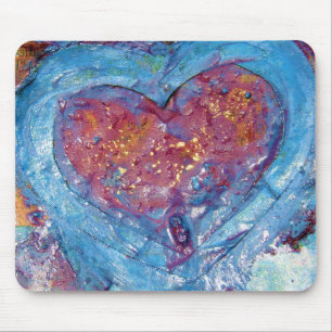 Melted Heart Mouse Mat