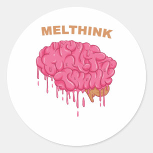 Melthink Classic Round Sticker