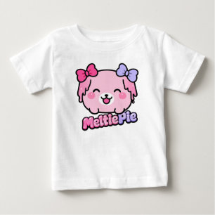 Meltie Pie Cute Pastel Kawaii Design Baby T-Shirt
