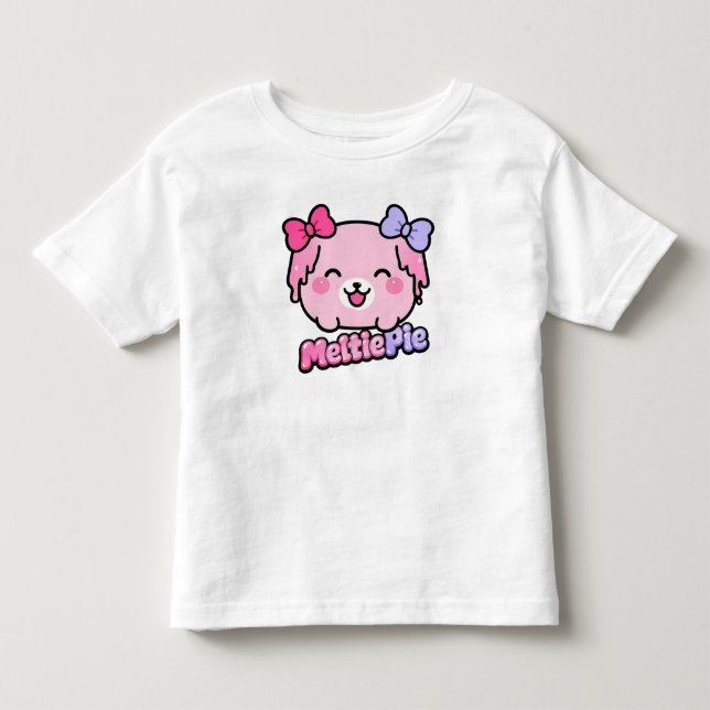Meltie Pie Cute Pastel Kawaii Design  Toddler T-Shirt (Front)