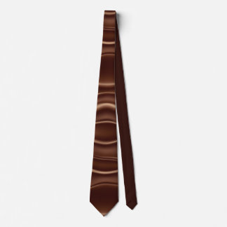 Melting Brown Chocolate Tie