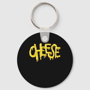 melting cheese key ring