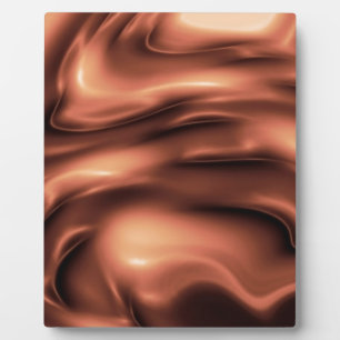 Melting chocolate plaque