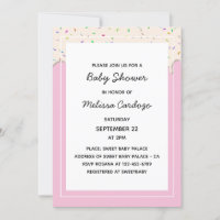 Melting Chocolate Sweet Baby Shower Invitation