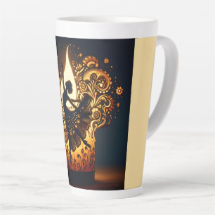 Melting Flamenco Dancer  Latte Mug