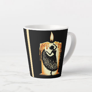 Melting Flamenco Dancer Latte Mug