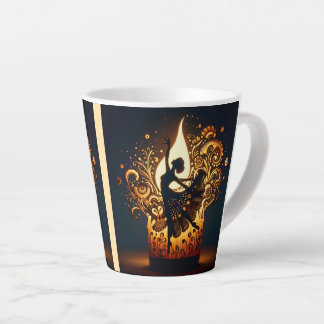 Melting Flamenco Dancer  Latte Mug