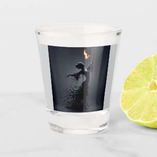 Melting Flamenco Dancer Shot Glass