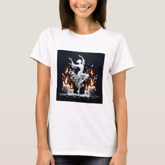 Melting Flamenco Dancer  T-Shirt