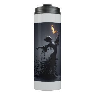 Melting Flamenco Dancer  Thermal Tumbler