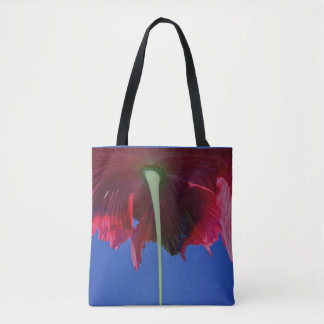Melting flower tote bag